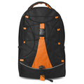 Orange - Back - MidOcean Monte Lema Contrast Detail Backpack