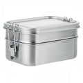 Front - MidOcean Double Chan Stainless Steel Lunch Box