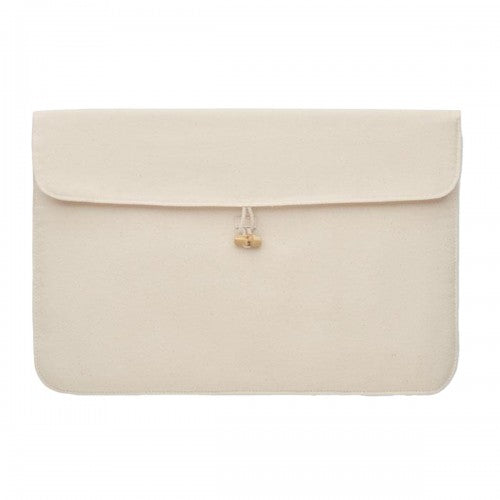 Front - MidOcean Plain Bamboo Laptop Sleeve