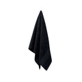 Black - Side - MidOcean Terry Organic Cotton Towel