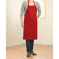 Red - Side - MidOcean Kitab Cotton Kitchen Apron