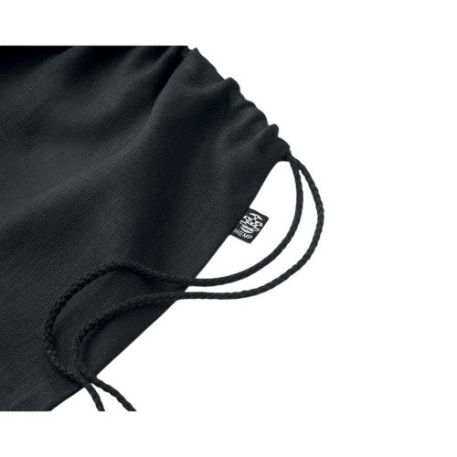 Front - MidOcean Naima Hemp Drawstring Bag