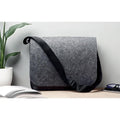 Grey - Pack Shot - MidOcean Baglo RPET Felt Laptop Bag