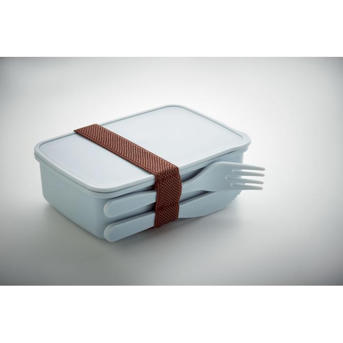Baby Blue - Close up - MidOcean Sunday Lunch Box