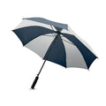 White-Dark Blue - Back - MidOcean Swansea Stick Umbrella