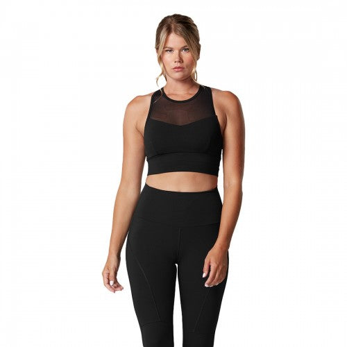 Front - Tavi Noir Womens/Ladies Strappy Sports Bra