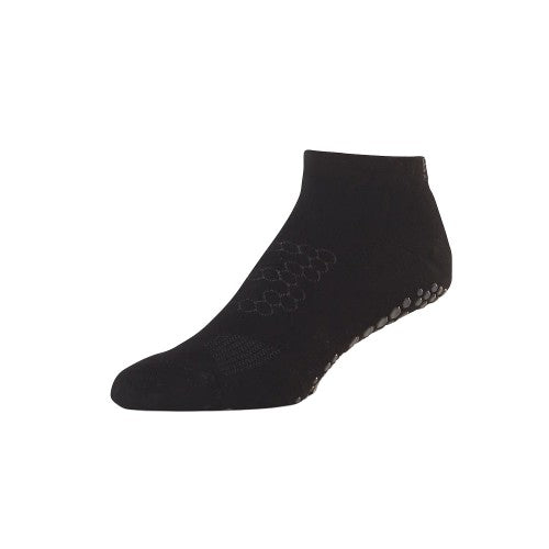 Grey - Front - Base 33 Unisex Adult Gripped Socks
