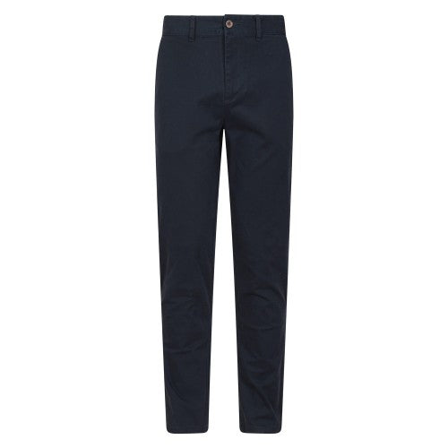 Front - Mountain Warehouse Mens Woods Organic Cotton Chinos