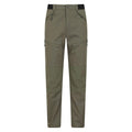 Front - Mountain Warehouse Mens Jungle Hiking Trousers