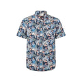 Front - Mountain Warehouse Mens Tropical Short-Sleeved Shirt