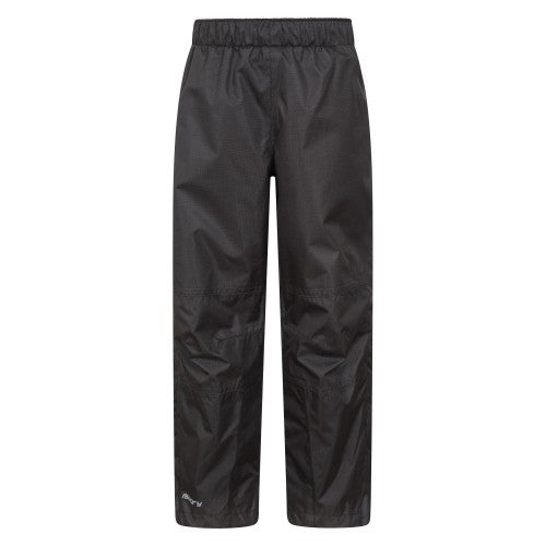 Front - Mountain Warehouse Childrens/Kids Spray II Waterproof Over Trousers