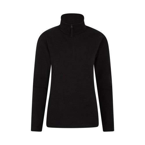 Front - Mountain Warehouse Womens/Ladies Camber Half Zip Fleece Top