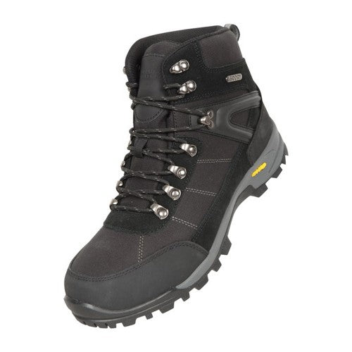 Front - Mountain Warehouse Mens Storm Extreme Suede Waterproof Hiking Boots