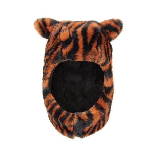 Front - Mountain Warehouse Childrens/Kids Bear Faux Fur Trapper Hat