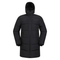 Front - Mountain Warehouse Mens Vortex Longline Padded Jacket