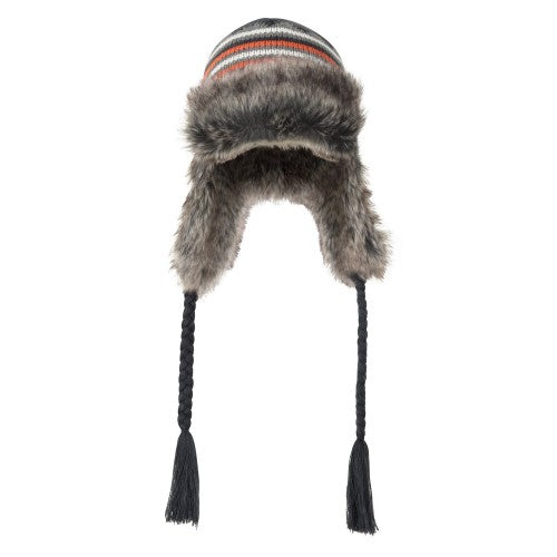 Front - Mountain Warehouse Unisex Adult St Anton Knitted Bomber Hat