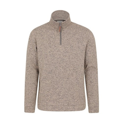 Front - Mountain Warehouse Mens Idris Fleece Top