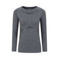 Front - Mountain Warehouse Womens/Ladies Off Piste II Base Layer Top