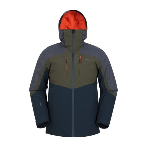Front - Mountain Warehouse Mens Anton Waterproof Ski Jacket