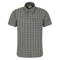 Front - Mountain Warehouse Mens Holiday Cotton Shirt