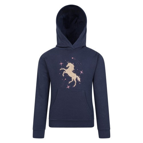 Front - Mountain Warehouse Childrens/Kids Unicorn Organic Hoodie