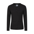 Front - Mountain Warehouse Mens Talus Henley Thermal Top