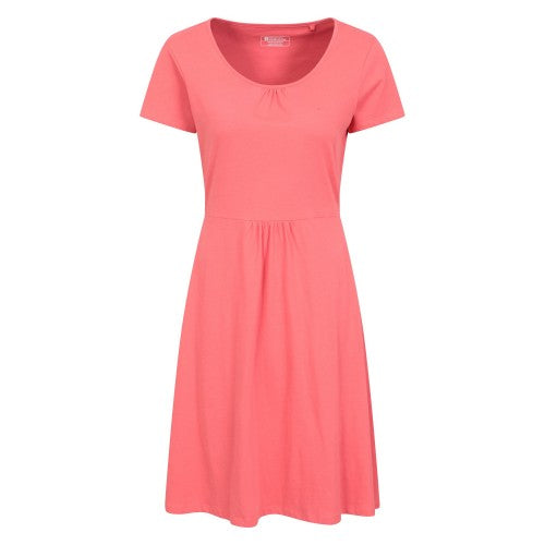 Front - Mountain Warehouse Womens/Ladies Essentials Lora Plain Skater Dress