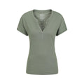 Front - Mountain Warehouse Womens/Ladies Skye Slub Quick Dry T-Shirt