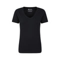 Front - Mountain Warehouse Womens/Ladies Basic Plain V Neck T-Shirt