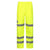Front - Mountain Warehouse Unisex Adult Waterproof High-Vis Work Over Trousers