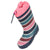 Front - Mountain Warehouse Childrens/Kids Rainbow Striped Wellington Boots