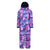 Front - Mountain Warehouse Childrens/Kids Cloud Print Waterproof All In One Snowsuit