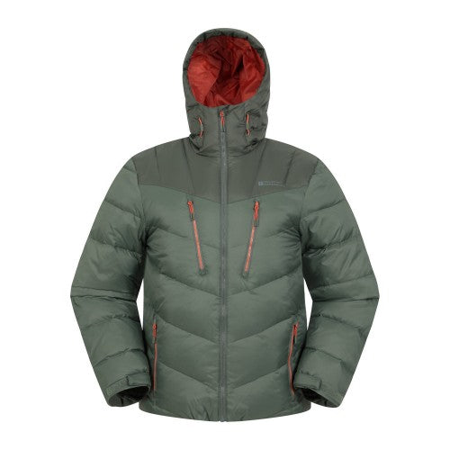 Front - Mountain Warehouse Mens Barrier Extreme Down Jacket