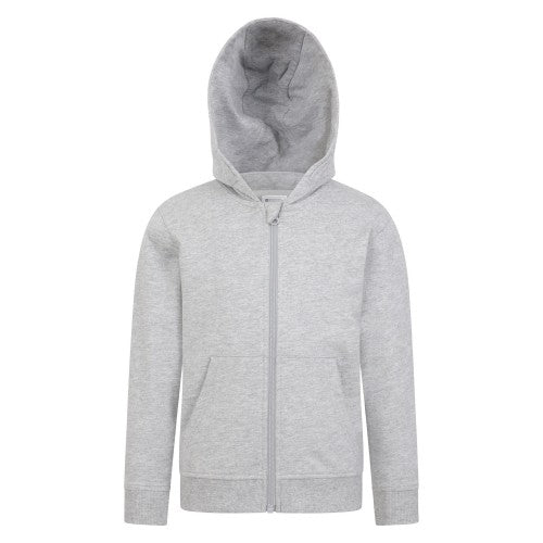 Front - Mountain Warehouse Childrens/Kids Essentials Full Zip Hoodie