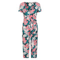 Front - Mountain Warehouse Womens/Ladies Santorini Floral Wrap Jumpsuit