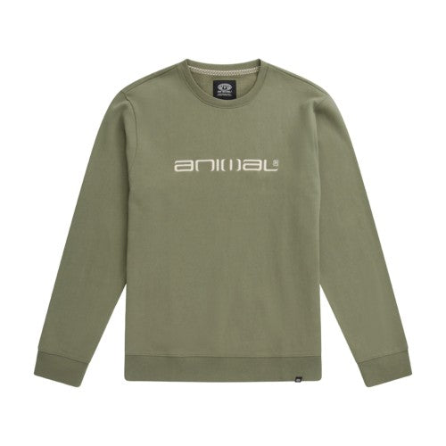 Front - Animal Mens Driver Organic Sweatshirt