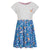 Front - Mountain Warehouse Girls Poppy Bird Organic Cotton Dress
