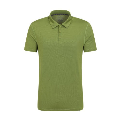 Front - Mountain Warehouse Mens Court IsoCool Polo Shirt