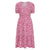 Front - Mountain Warehouse Womens/Ladies Oasis Tiered Midi Dress