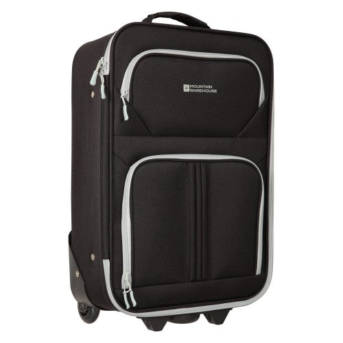 Front - Mountain Warehouse Essentials 2 Wheeled Suitcase