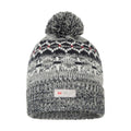 Front - Mountain Warehouse Mens Fair Isle Thinsulate Beanie