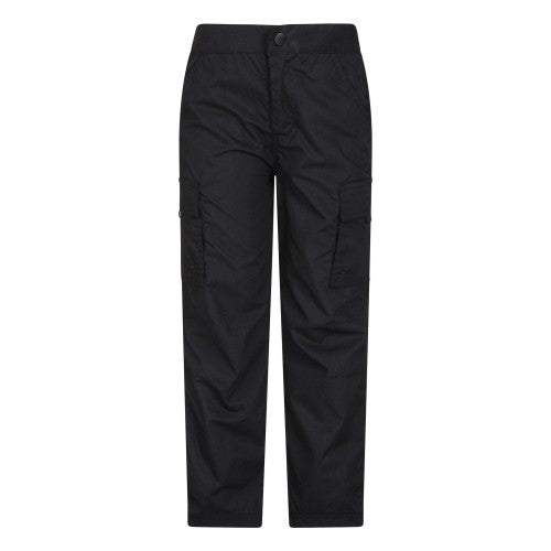 Front - Mountain Warehouse Childrens/Kids Active Hiking Trousers