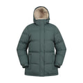 Front - Mountain Warehouse Womens/Ladies Snow Borg Lined Padded Jacket