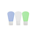 Front - Mountain Warehouse Silicone Travel Bottle Set