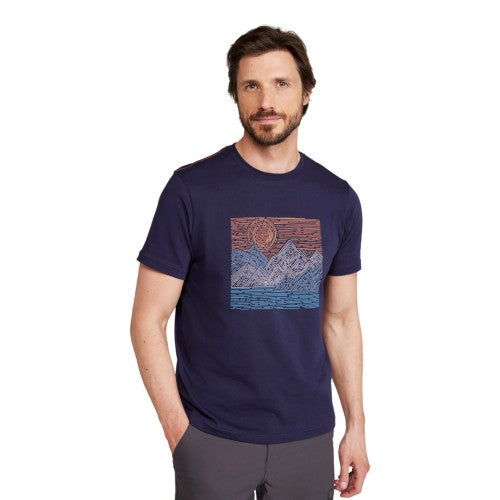 Front - Mountain Warehouse Mens Tidal Wave T-Shirt