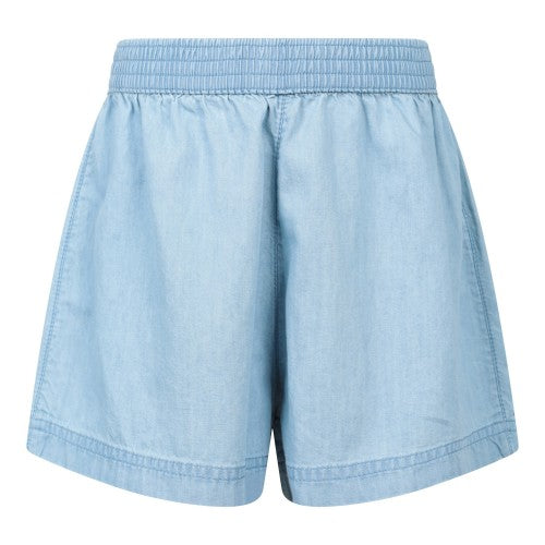 Front - Mountain Warehouse Childrens/Kids Chambray Heather Shorts