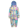 Front - Mountain Warehouse Childrens/Kids Puddle Printed Waterproof Rain Suit