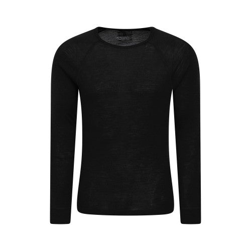 Front - Mountain Warehouse Mens Merino Wool Thermal Top