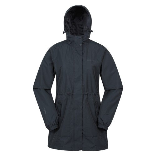 Front - Mountain Warehouse Womens/Ladies Rainfall Waterproof Jacket