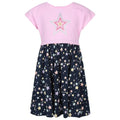 Front - Mountain Warehouse Childrens/Kids Poppy Star Cotton Dress